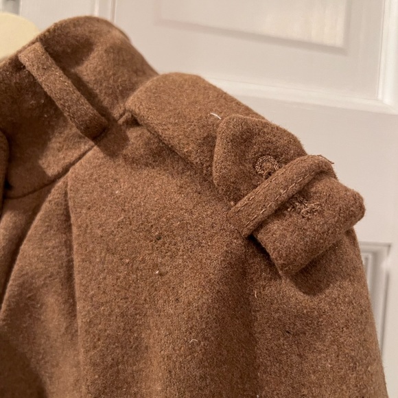 Beige Cape Coat - Picture 3 of 9